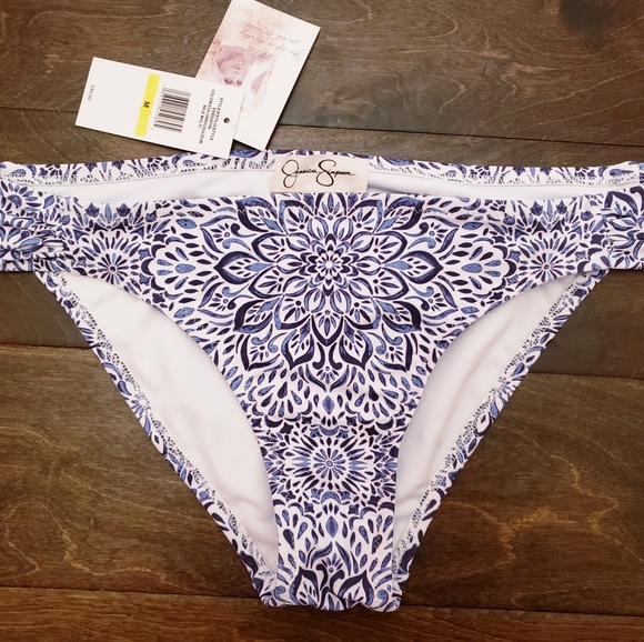 BNWT ~ Jessica Simpson Printed Bralette Bikini Set - Picture 11 of 13